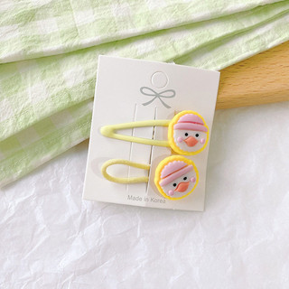 Set 2 Kẹp tóc và thun cột tóc cho bé gái dễ thương