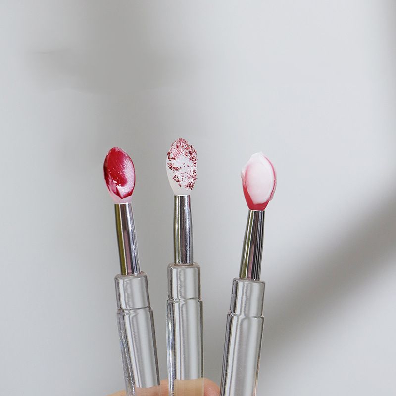 Cây trà tráng gương móng tay silicon nail