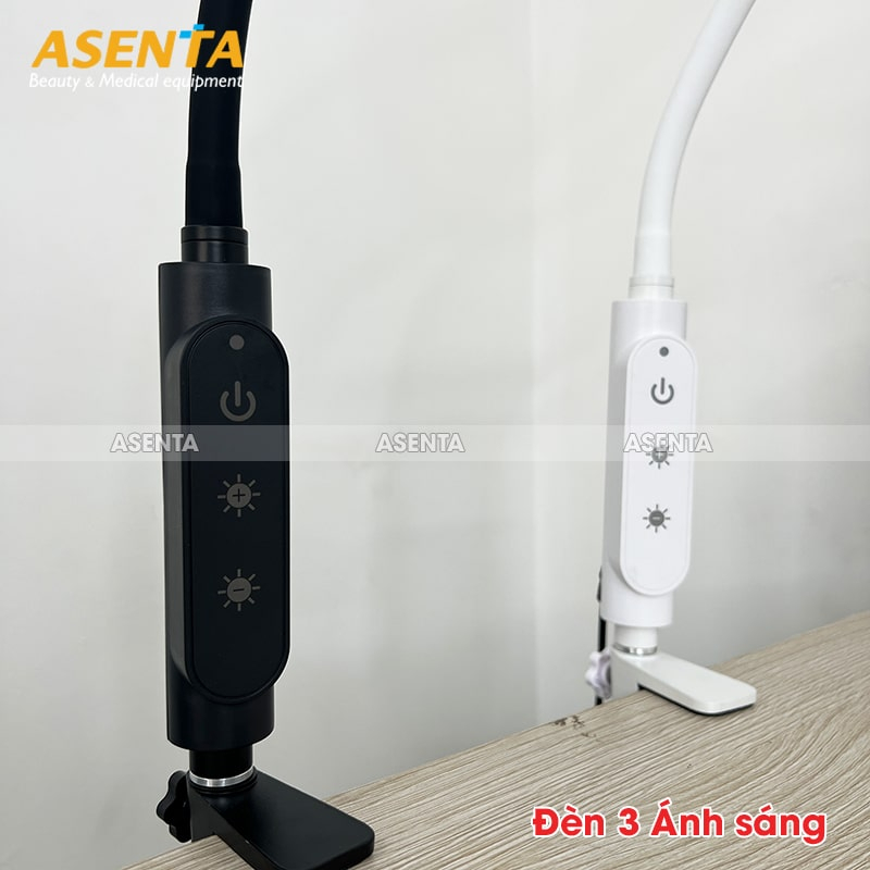 Đèn thanh LED kẹp bàn, Đèn học và Đọc sách kẹp bàn Led 8W, Bàn trang điểm, Làm Nail, nôi mi, phun xăm