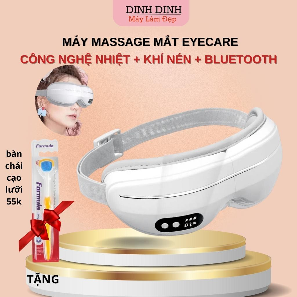 Máy massage mắt Eyecare bluetooth, matxa xoa dịu mỏi mắt, giảm quầng thâm hiệu quả khi làm việc, ngồi máy tính
