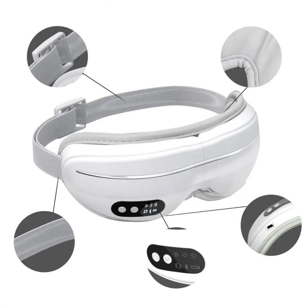 Máy massage mắt Eyecare bluetooth, matxa xoa dịu mỏi mắt, giảm quầng thâm hiệu quả khi làm việc, ngồi máy tính