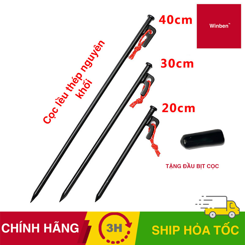 CỌC LỀU CẮM TRẠI, ĐẤT CỨNG, CHỐNG CONG THÉP CƯỜNG LỰC