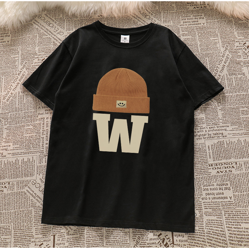 SALMO áo thun local brand đen nữ basic vintage cổ tròn form rộng áo phông tay lỡ unisex 100%cotton