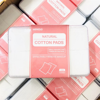 Bông Tẩy Trang Miniso Nhật 1000 Miếng