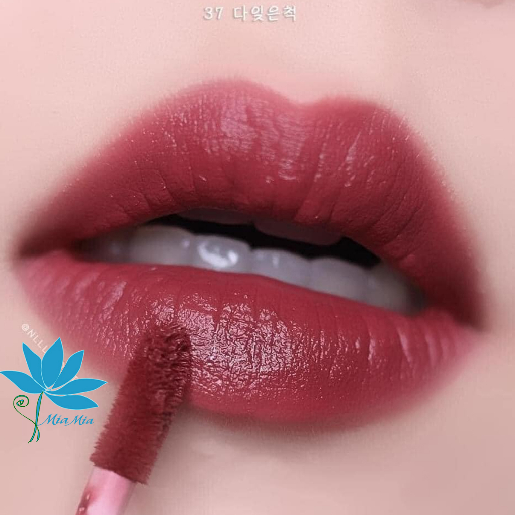 Son Bbia 37 Feign Unmoved Hồng Đất Ánh Tím Son Kem Lì Mịn Bbia Last Velvet Lip Tint 5g