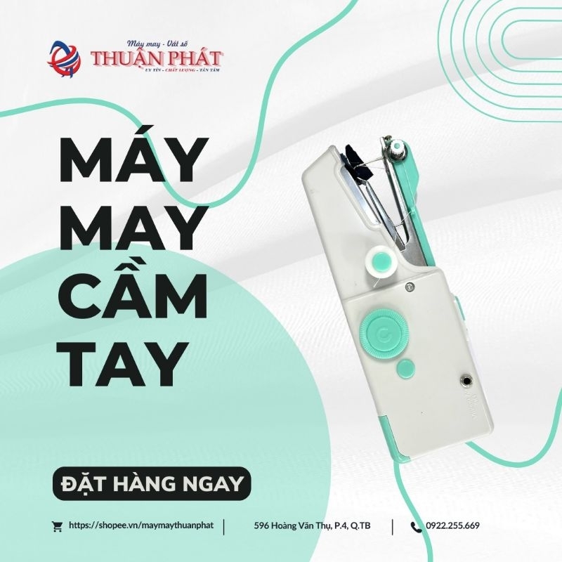 Máy May cầm tay Nhỏ Gọn, Sử dụng Pin , HANDY STITCH