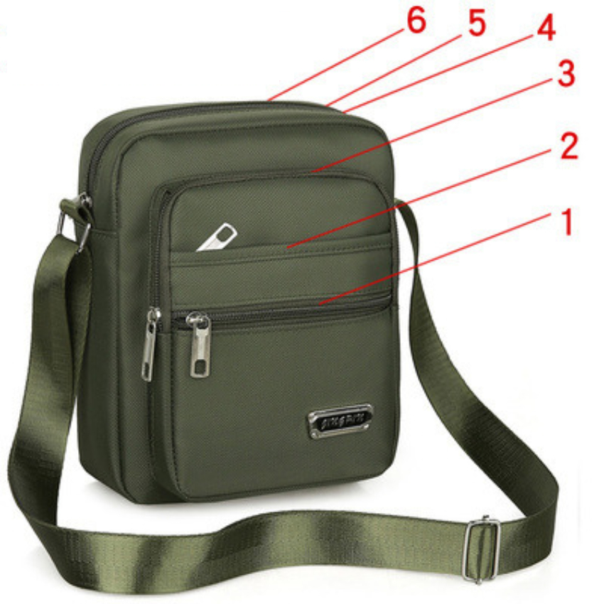 Túi đeo chéo nam nữ thời trang chất liệu vải dù cao cấp với thiết kế bền đẹp phù hợp đi làm, đi chơi, dạo phố TUI02