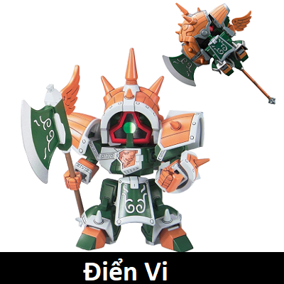 Mô hình lắp ráp SD BB Tam Quốc Chí Gundam Điển Vi (Jing Le)