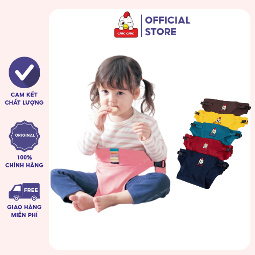 Đai ngồi ghế cho bé Đai thay thế ghế ngồi ăn dặm đồ dùng ăn dặm hữu ích cho em bé Kidy_offical