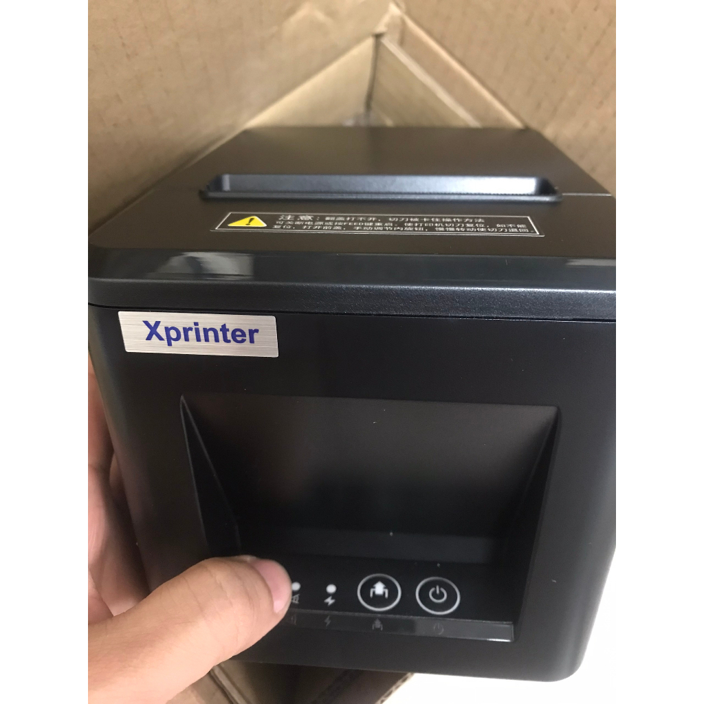 Máy in hóa đơn bán lẻ Wifi XPRINTER K80, in MVĐ Shopee TMĐT, hóa đơn SHOPEE FOOD, GRAB FOOD,kiotviet,sobanhang,POS