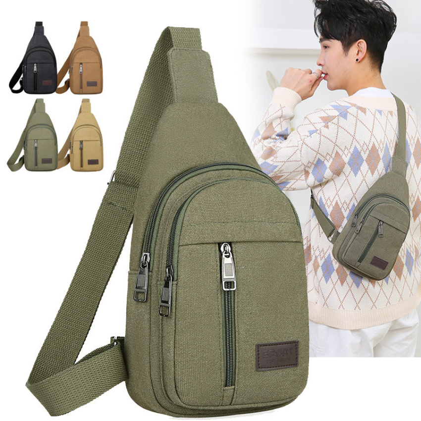 Túi đeo chéo nam nữ thời trang chất liệu vải dù cao cấp với thiết kế bền đẹp phù hợp đi làm, đi chơi, dạo phố TUI01