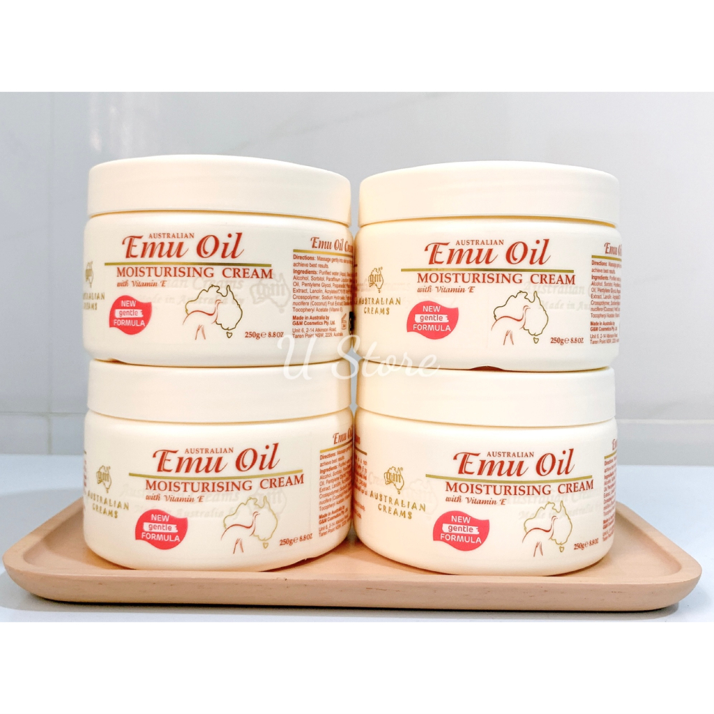 Kem Dưỡng Tinh Dầu Đà Điểu Kết Hợp Vitamin E -  Emu Oil Moisturizing Cream With Vitamin E