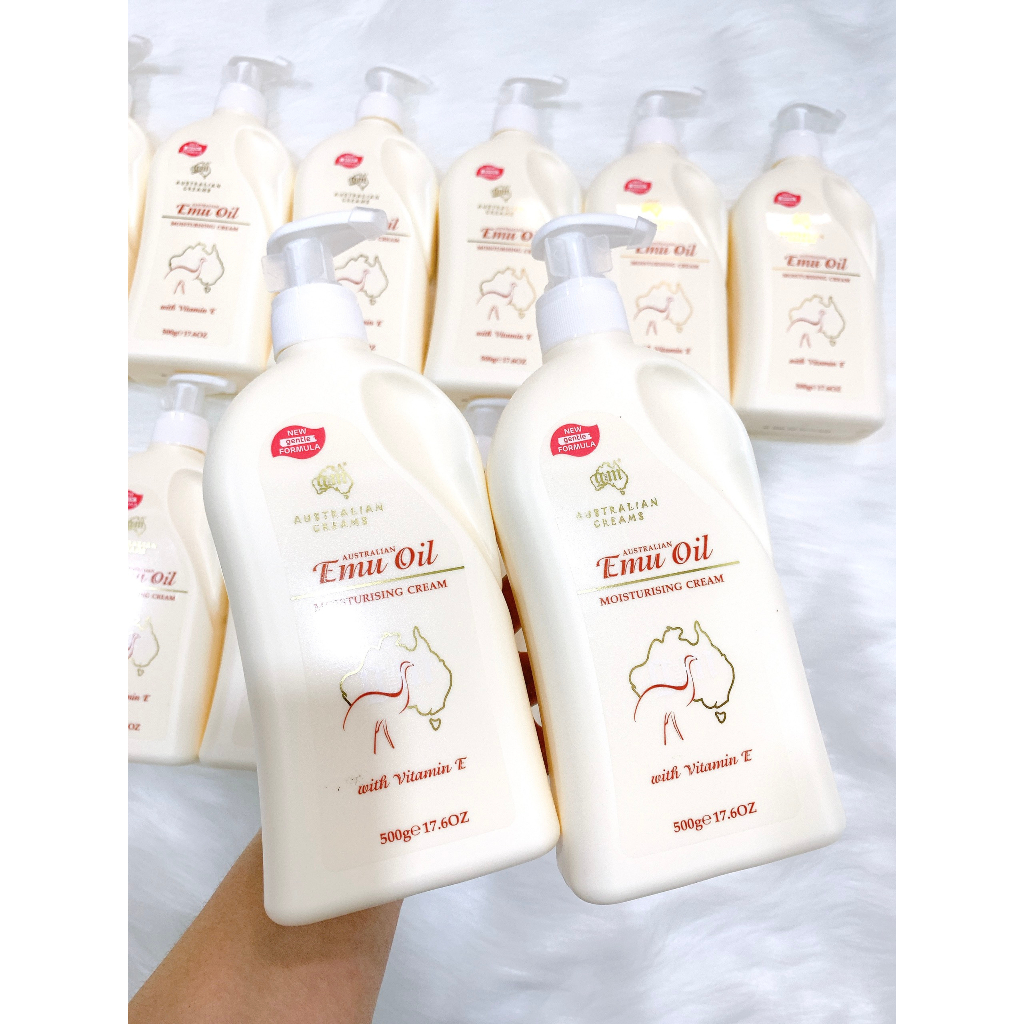Kem Dưỡng Tinh Dầu Đà Điểu Kết Hợp Vitamin E -  Emu Oil Moisturizing Cream With Vitamin E