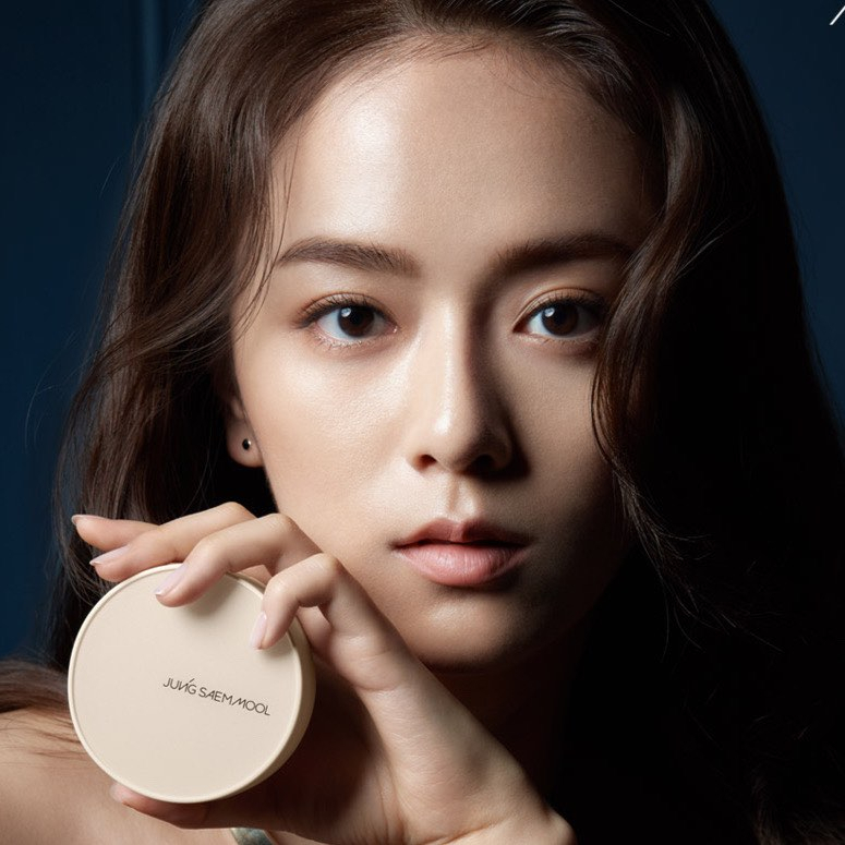 Cushion Jung Saem Mool Skin Nuder Cover Layer