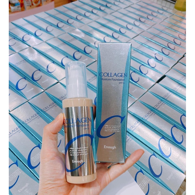 Kem Nền Collagen Enough Moisture Foundation 100ml