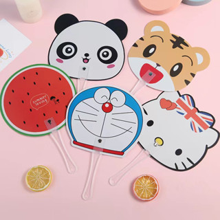 SET 1/10 Quạt Nhựa Cầm Tay Cute Nhiều Hình,Hâm mộ trẻ em,Giao Mẫu Ngẫu Nhiên