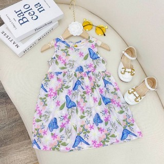 Đầm sát nách bé gái