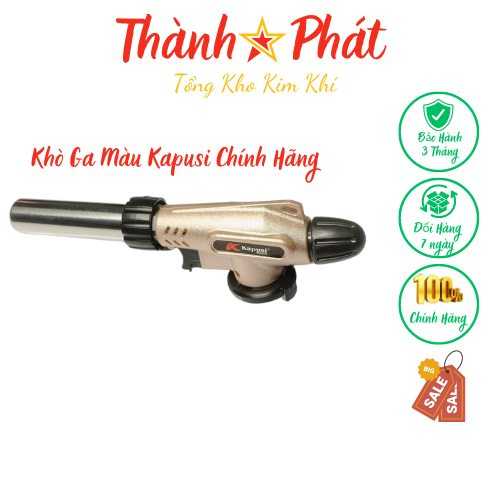 Khò ga mini, khò gas KAPUSI JAPAN chính hãng-tự động đánh lửa,cao cấp,núm điều chỉnh nhiệt, đầu khò ga nhật bản,an toàn