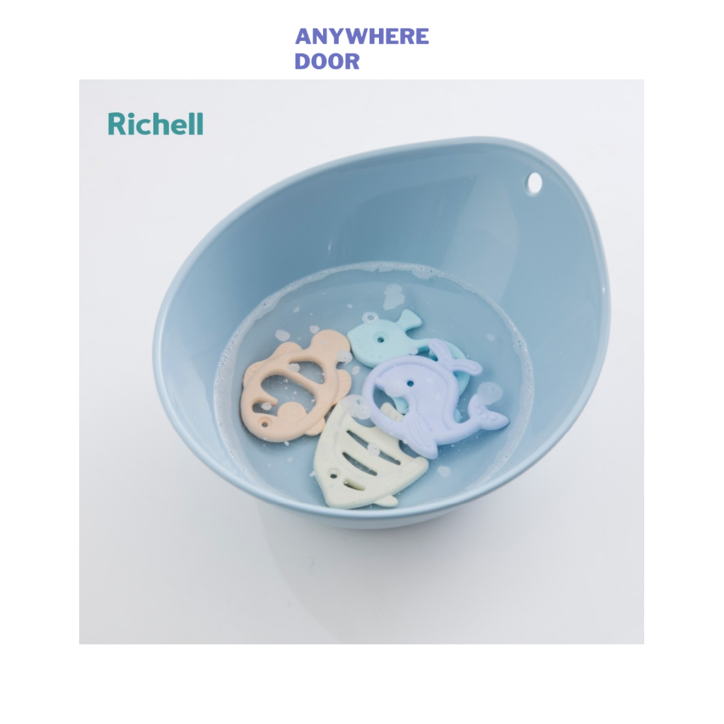 Gặm nướu silicone Richell Nhật Bản cho bé