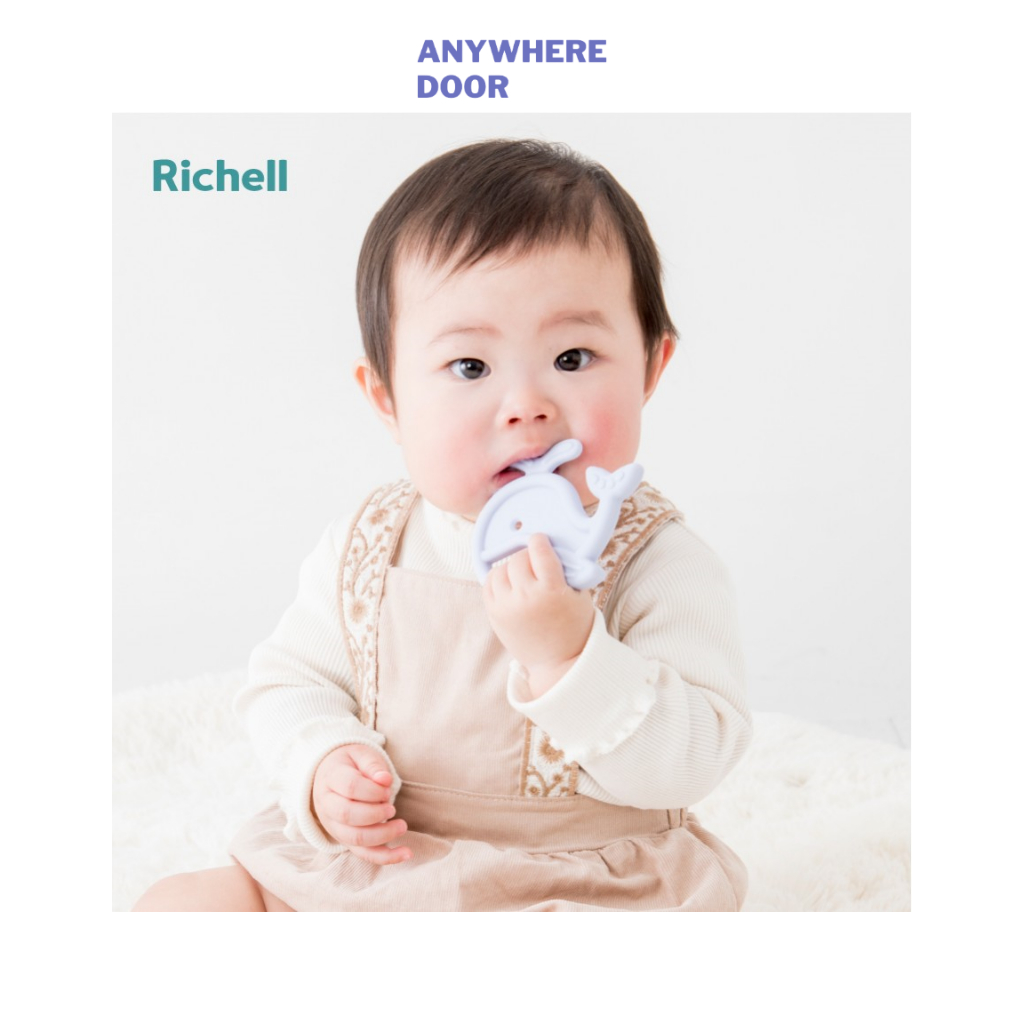 Gặm nướu silicone Richell Nhật Bản cho bé
