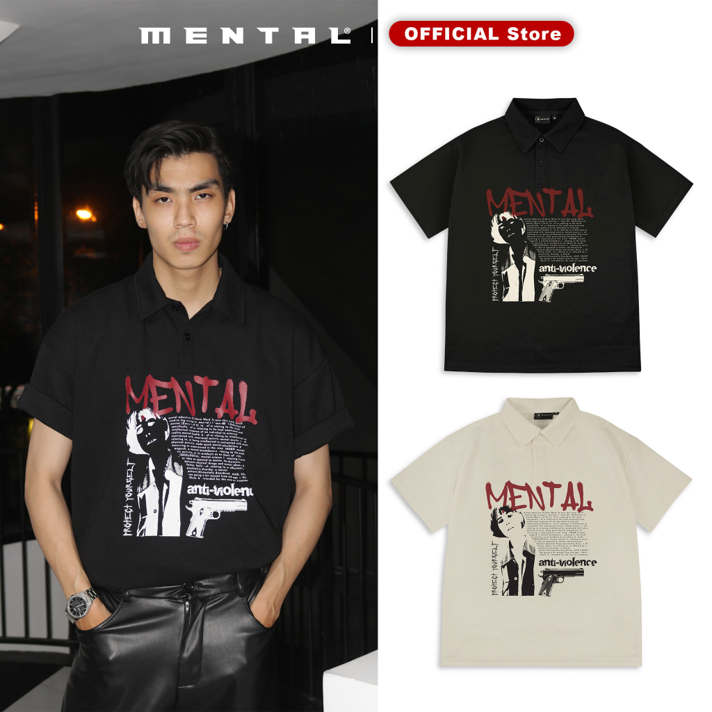 Áo Polo MENTAL®️ ANTI-VIOLENCE POLO SHIRT