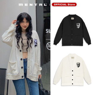 Áo Cardigan Logo Thêu Xù Cao Cấp MENTAL® MT CHENILLE PATCHES CARDIGAN