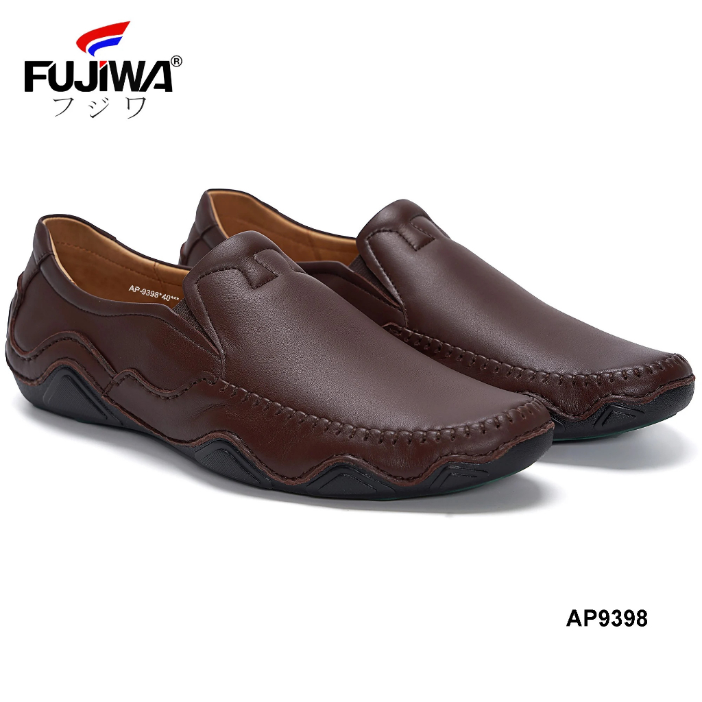 Giày Lười Nam Da Bò FUJIWA - AP9398. Lót Giày Rất Êm Chân. Được Đóng Thủ Công (Handmade). Size: 38, 39, 40, 41, 42, 43