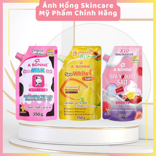 Muối Tắm Sữa Bò Tẩy Tế Bào Chết A Bonne Spa Milk Salt Thái Lan Toàn Thân 350gr Có Vòi