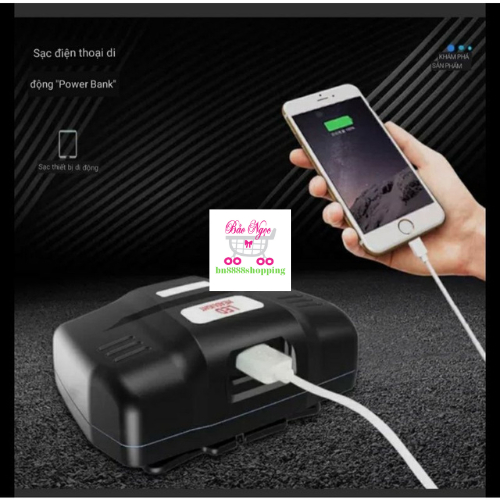 Đèn Pin Đội Đầu Siêu Sáng P90 chiếu xa 1000m kèm 3 pin 18650