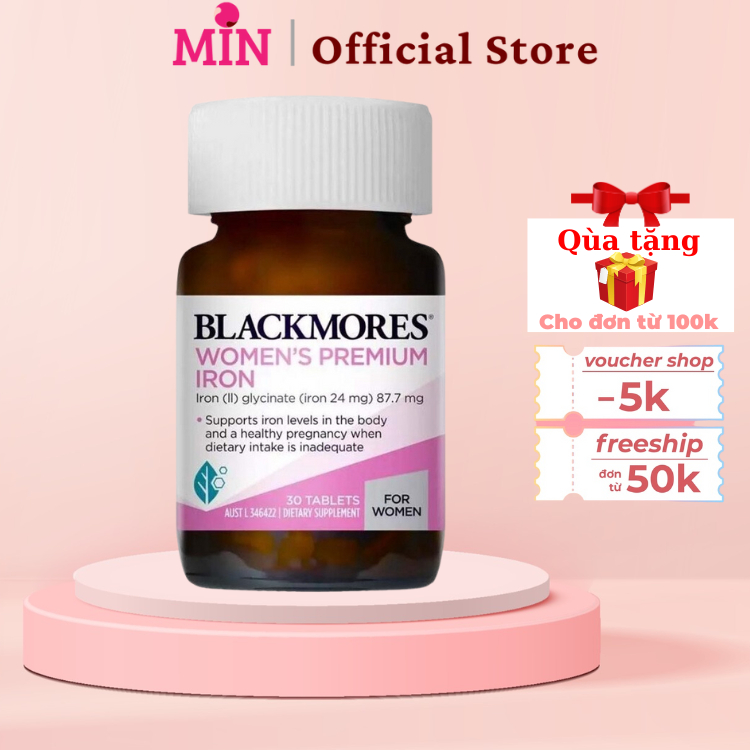 Vitamin tổng hợp cho mẹ bầu Blackmores Pregnancy And Breast Feeding nâng