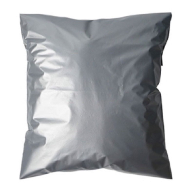 Túi gói hàng niêm phong sẵn keo dán miệng size 28x42 cuộn 100 túi màu ghi xám