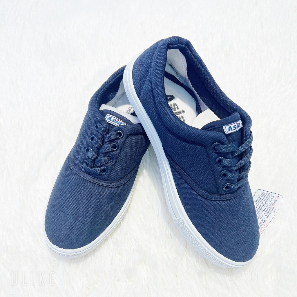 Giày Thể Thao Giày Dép Hoài Trang - Giày Asia Giày Vải Đa Năng Có 3 Loại Giày Xỏ  Buộc Dây Và Quai Gài