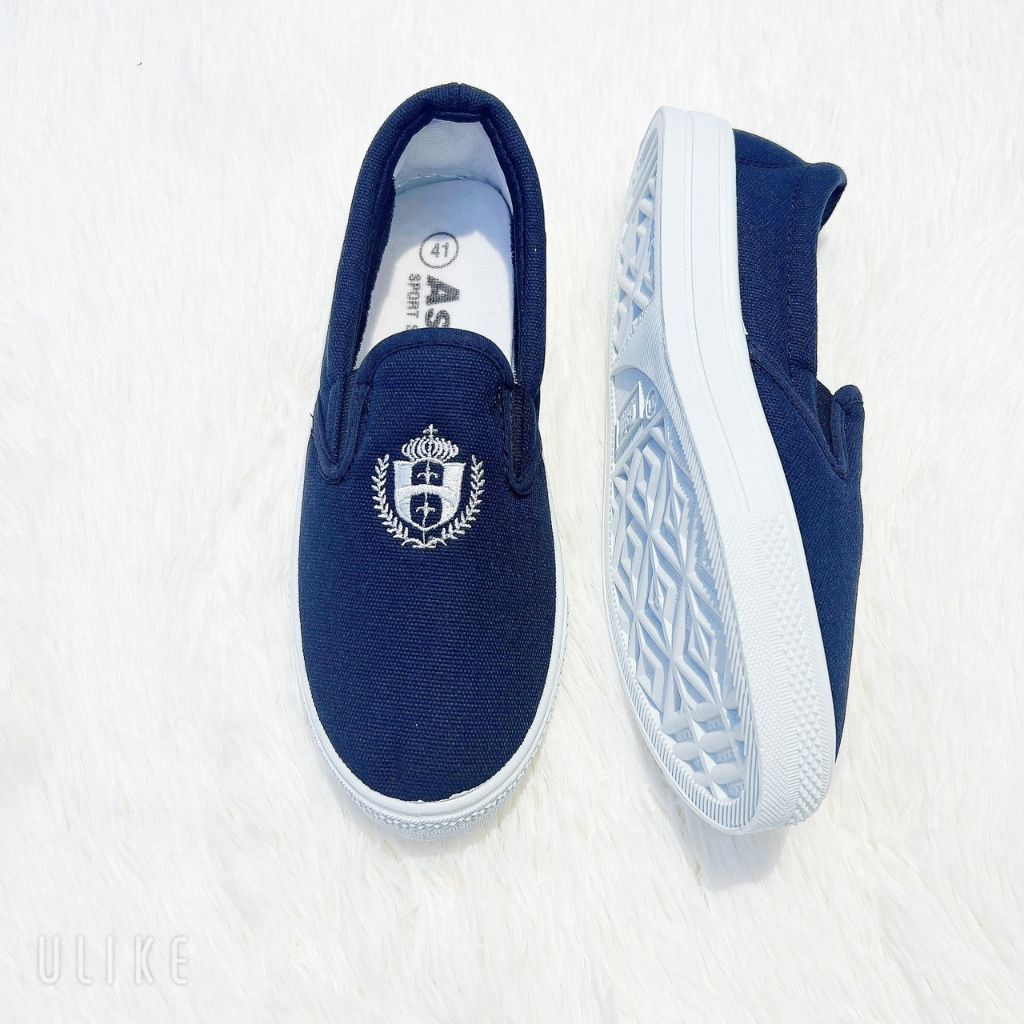 Giày Thể Thao Giày Dép Hoài Trang - Giày Asia Giày Vải Đa Năng Có 3 Loại Giày Xỏ  Buộc Dây Và Quai Gài