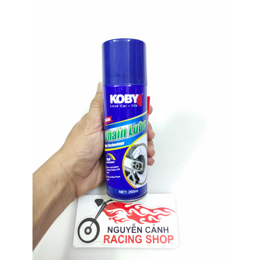 Chai xịt rửa sên- dưỡng sên- xút bình xăng con xe máy