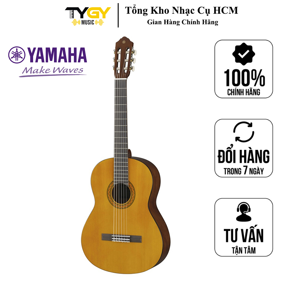 Đàn Guitar Classic Yamaha C40 Chính Hãng (Full Box) -Tặng Kèm Bao Đàn, Capo, Pick