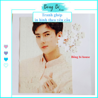 Tranh ghép in hình theo yêu cầu