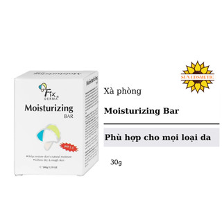 Xà phòng Fixderma Moisturizing Bar hỗ trợ làm sạch da, dưỡng da (30g)