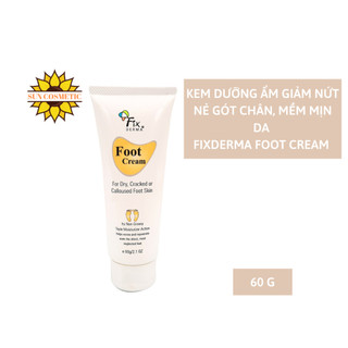 Kem dưỡng ẩm giảm nứt nẻ gót chân, mềm mịn da fixderma foot cream 60g