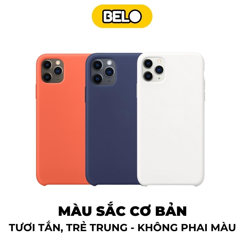 Ốp lưng iphone lót nỉ, chống sốc cho ip 7/8/x/xs/plus/max11 – Belo