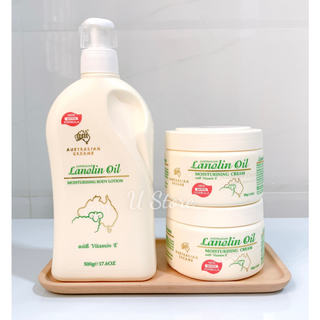 Kem Dưỡng Thể Tinh Dầu Kết Hợp Vitamin E - Emu Oil Moisturizing Cream With Vitamin E ( Con Cừu )