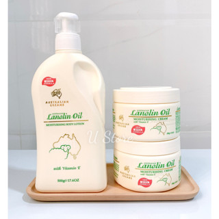 Kem dưỡng thể tinh dầu kết hợp vitamin e - emu oil moisturizing cream with vitamin e
