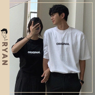 RYAN - Áo thun nam ORIGINAL ngắn tay cotton cổ tròn tay lỡ form rộng oversize