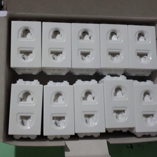 Hạt ổ cắm/ hạt công tắc 1 chiều, 2 chiều, hạt đèn báo S18CC