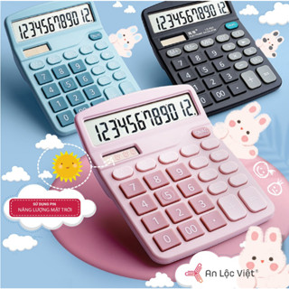 [GIÁ SIÊU SỐC] Máy Tính Cầm Tay Dexin 837 với 04 màu cực xinh, Phím bấm nhạy, sử dụng đồng thời pin và năng lượng MT