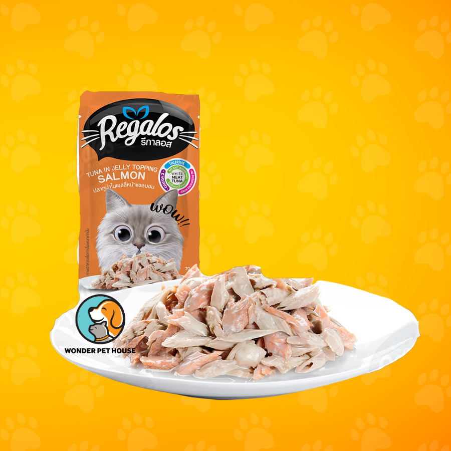 Pate cá ngừ Regalos gói 70g Thái Lan cho mèo