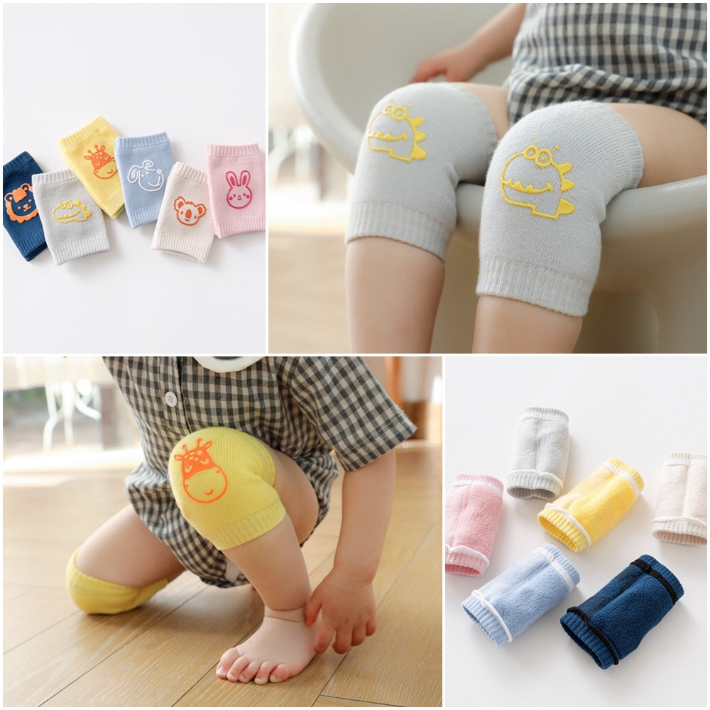 Bịt đầu gối tập bò cho bé