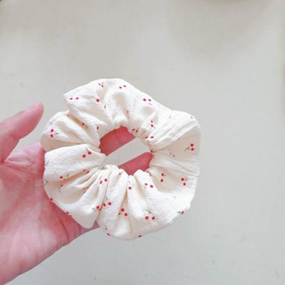 [ Tiệm Tháng tư] Buộc Tóc vải họa tiết Vintage