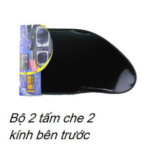 Tấm chắn nắng ô tô (97% tia uv, tử ngoại) gắn kính hai bên chất liệu cao su non siêu dính