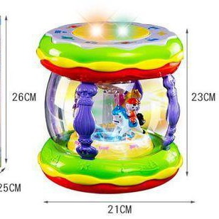 Đồ chơi trống nhạc điện tử ,Nghe Nhạc,Mp3 BONGO BABY 2018 - KẾT NỐI IOS/ANDROI