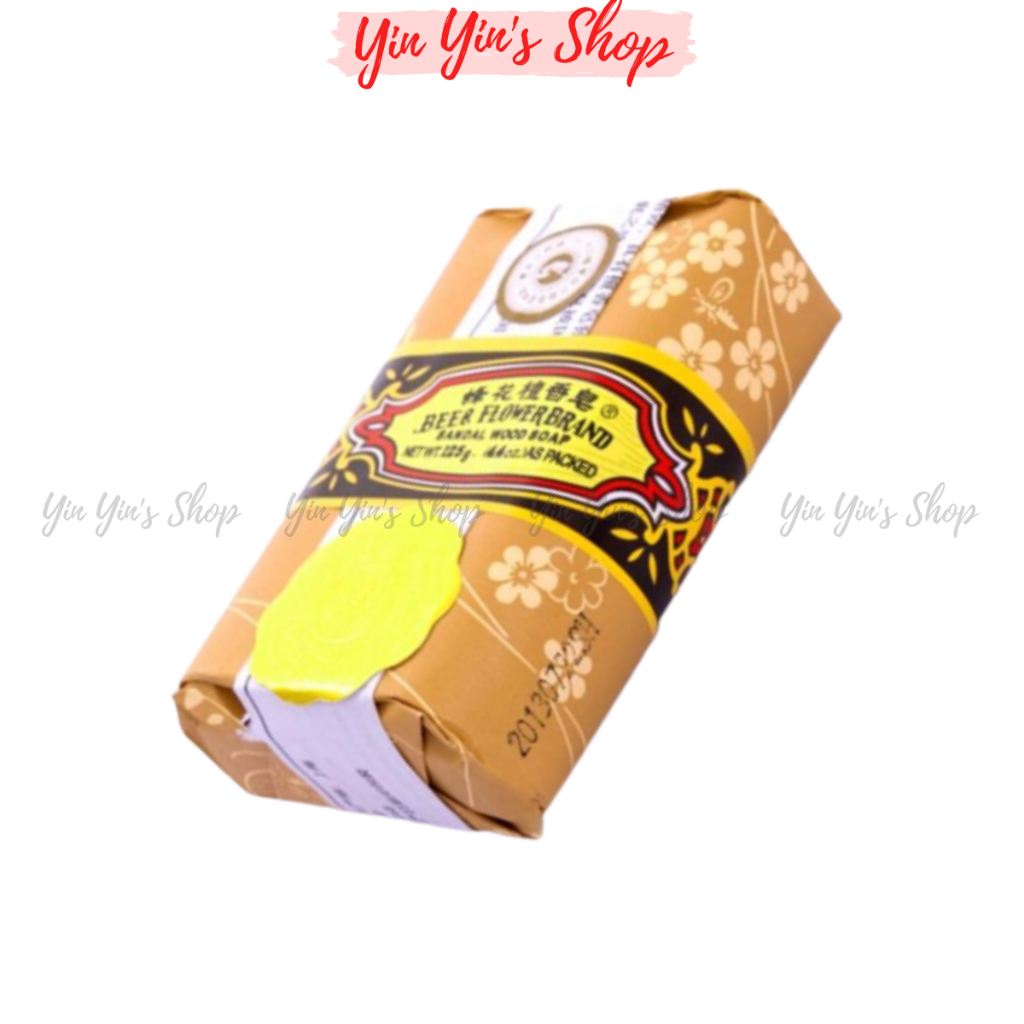 Xà Phòng, Xà Bông Cục Trầm Đàn Hương Con Ong Bee Flower Thailand 125Gram